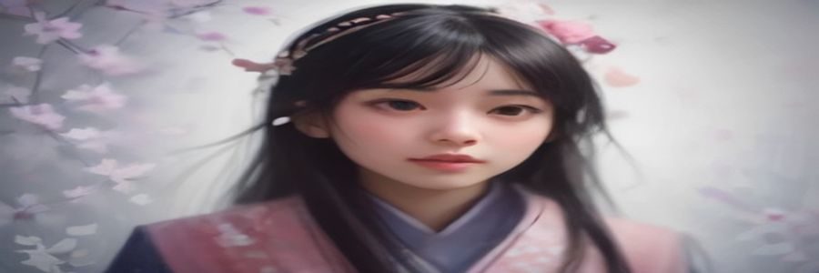 桃花族论坛交友约会版块界面插画，用户头像卡片排列，暖色调，展示同城交友功能区域